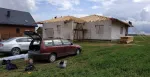 Монтаж модульной черепицы в д.Зазерка
